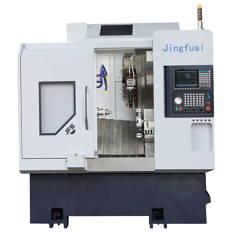 ما هي التكوينات الاختيارية التي تساعد المؤسسات على توسيع القدرة الإنتاجية لمخرطة CNC؟